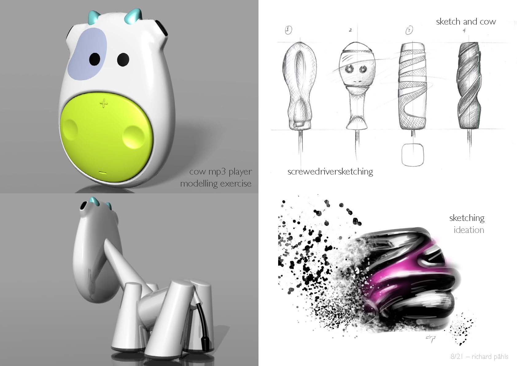 Mp3-player and sketching